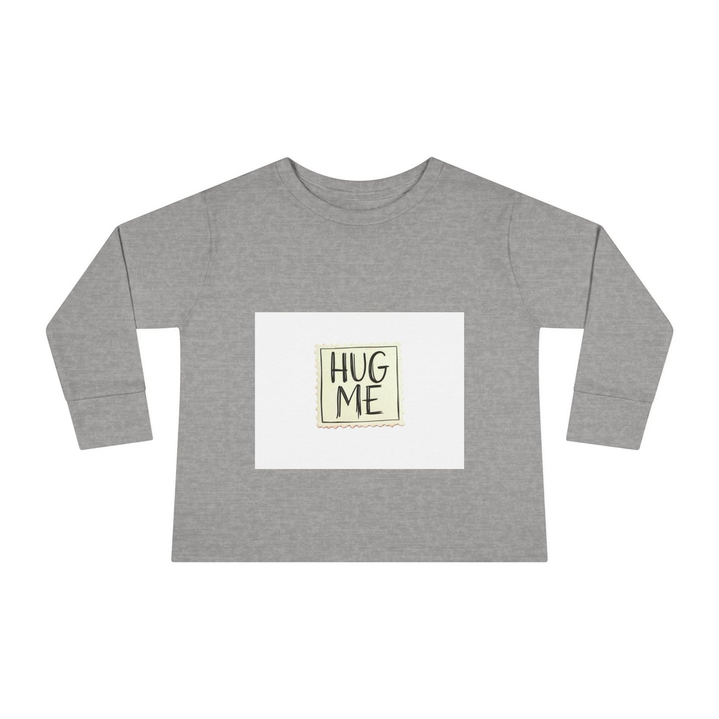 Toddler Long Sleeve Tee - "Hug Me" Design