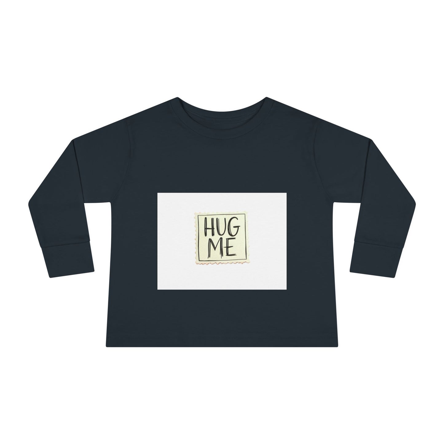 Toddler Long Sleeve Tee - "Hug Me" Design