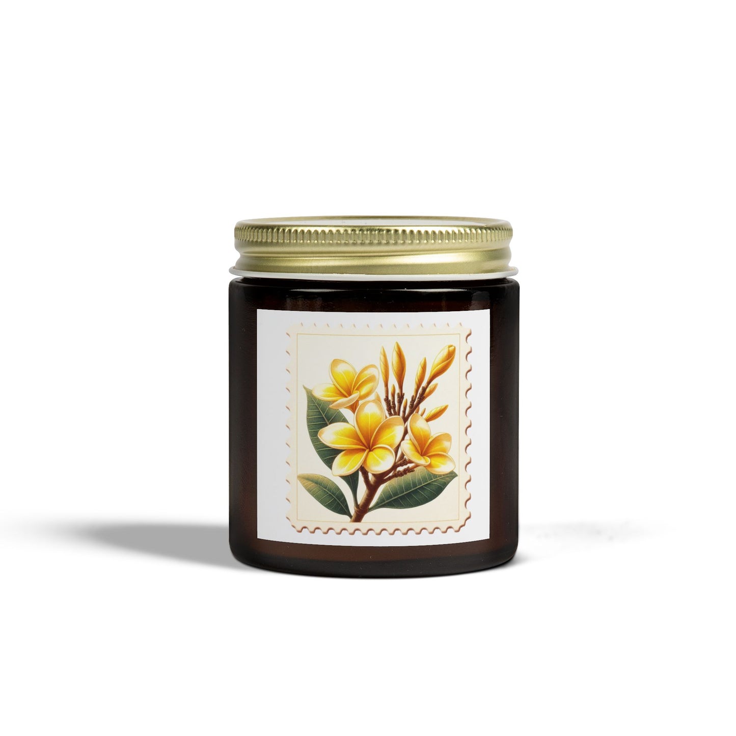 Floral Scented Candle - Coconut Apricot Wax (4oz, 9oz)