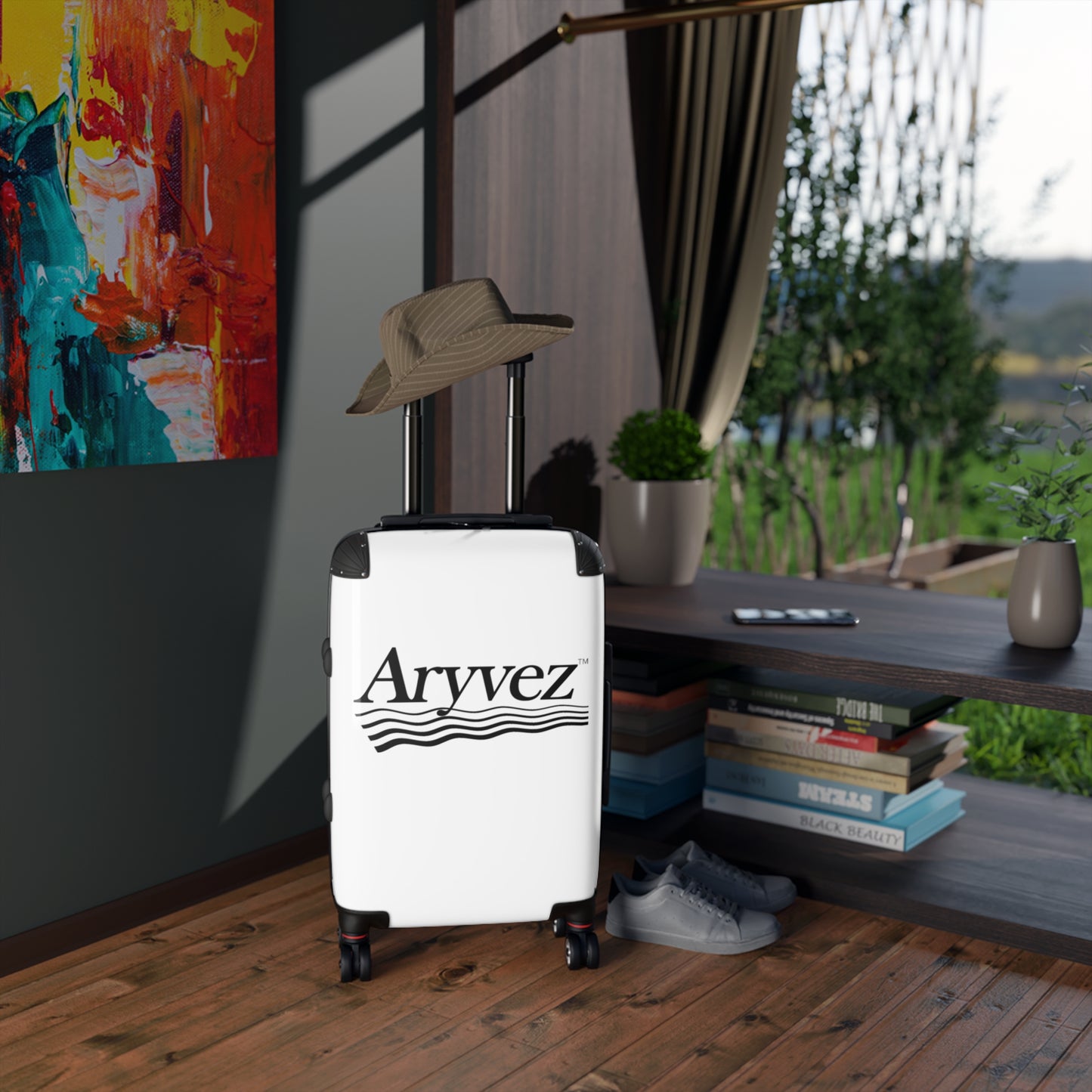 Stylish Aryvez Carry-On Suitcase for Travel Enthusiasts