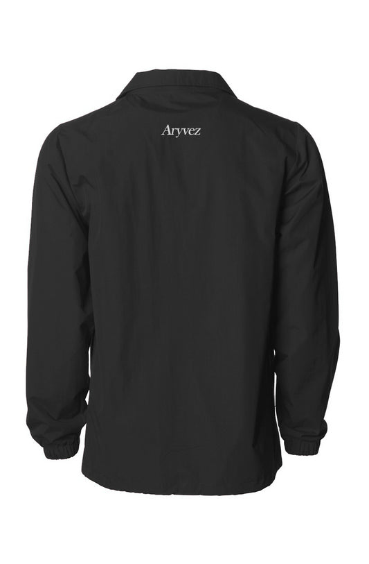 United States Black On Black Coaches Jacket