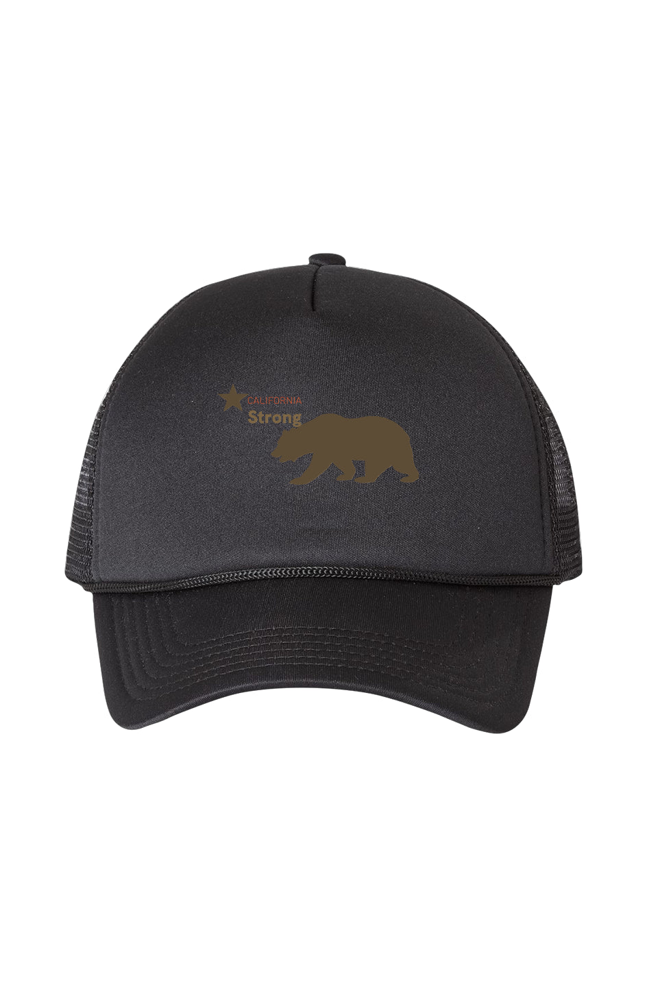 California Strong Foam Mesh-Back Trucker Cap