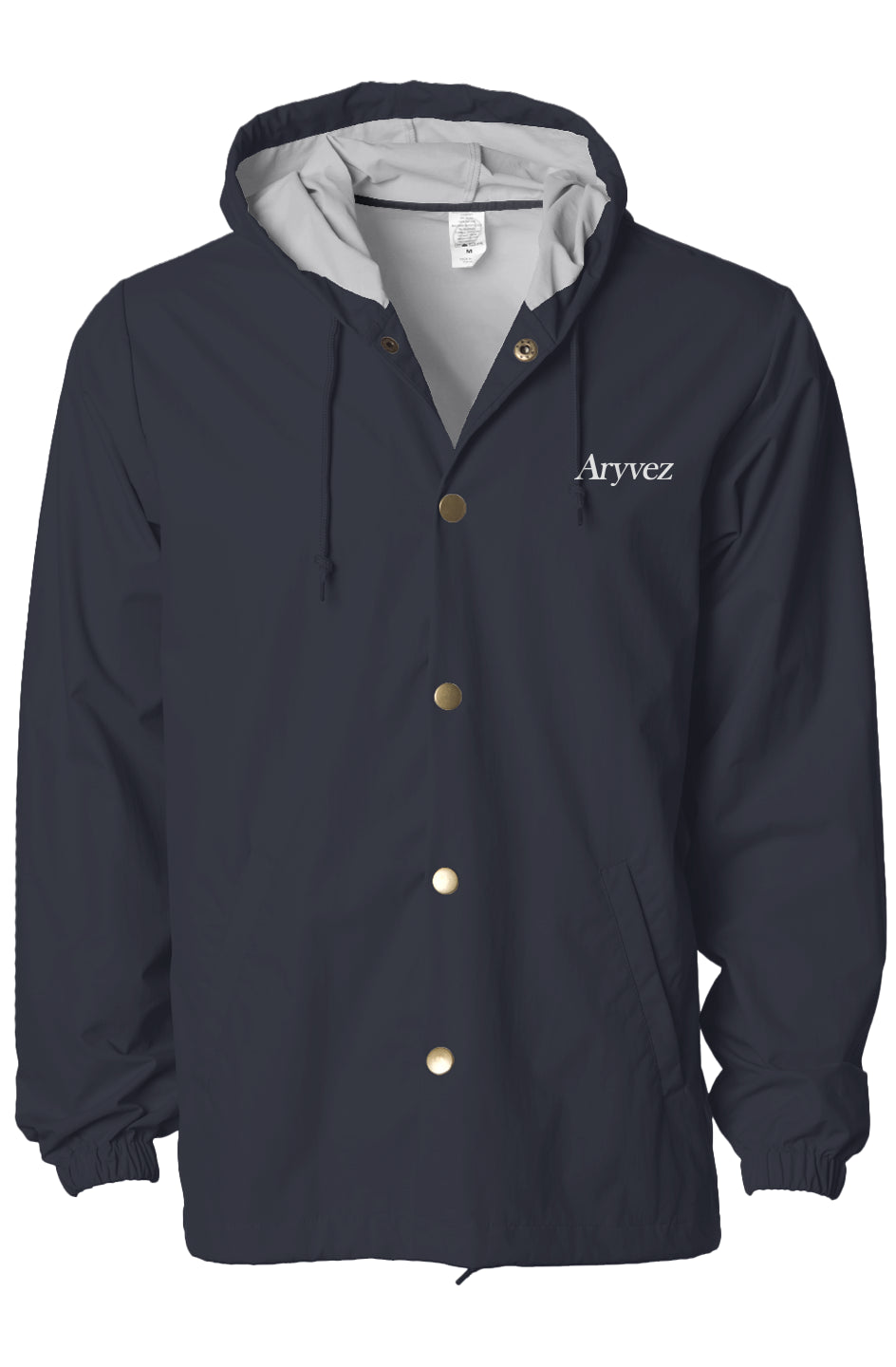 Andies Water-Resistant Hooded Windbreaker