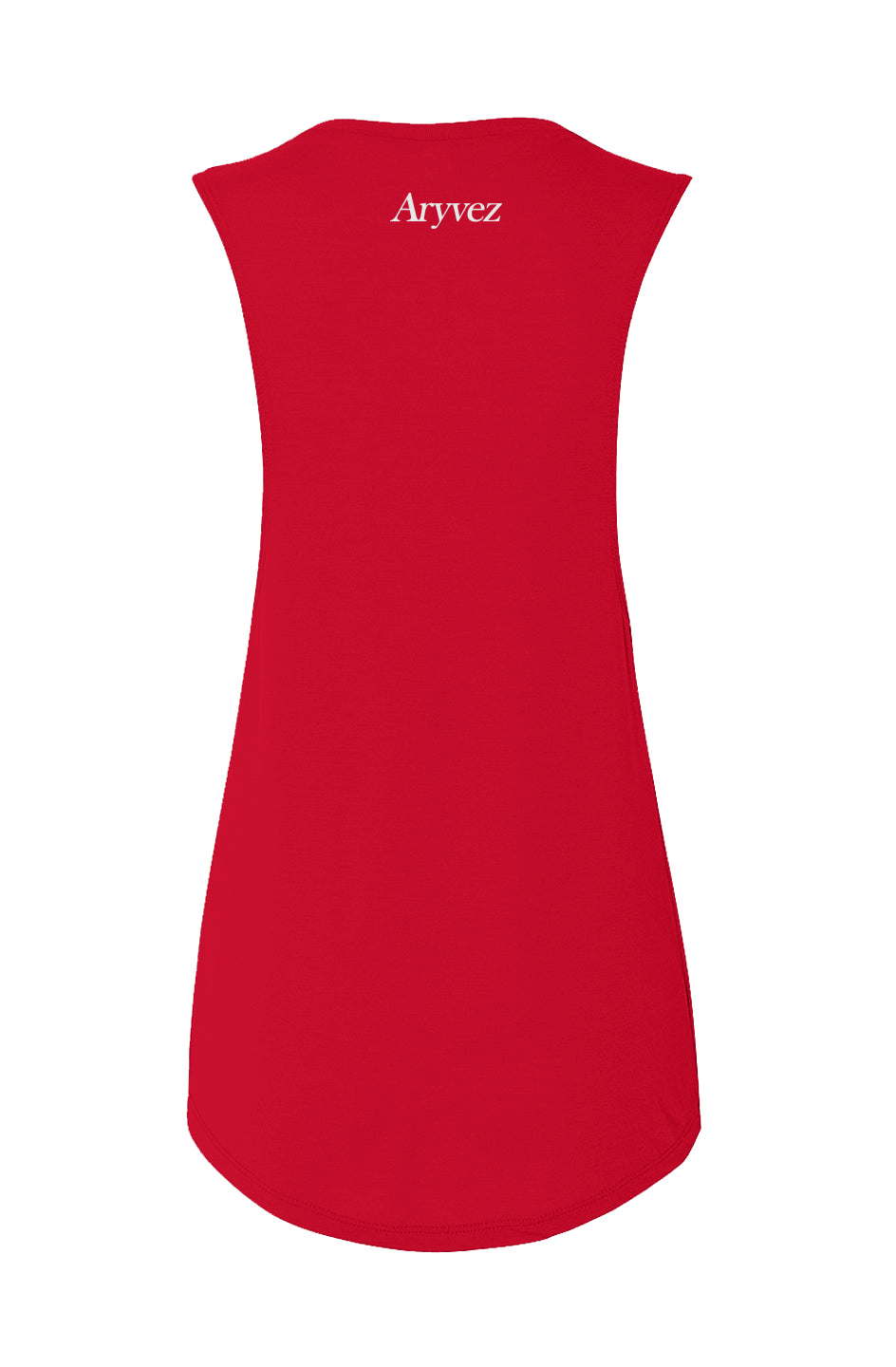 Rose Flowy Scoop Muscle Tank