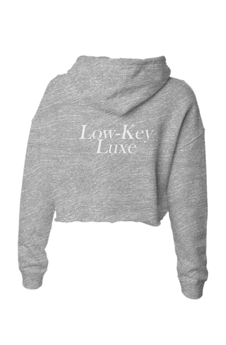 Luxe Lightweight Crop Hoodie