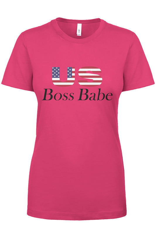 US Boss Babe Womens Ideal Crew