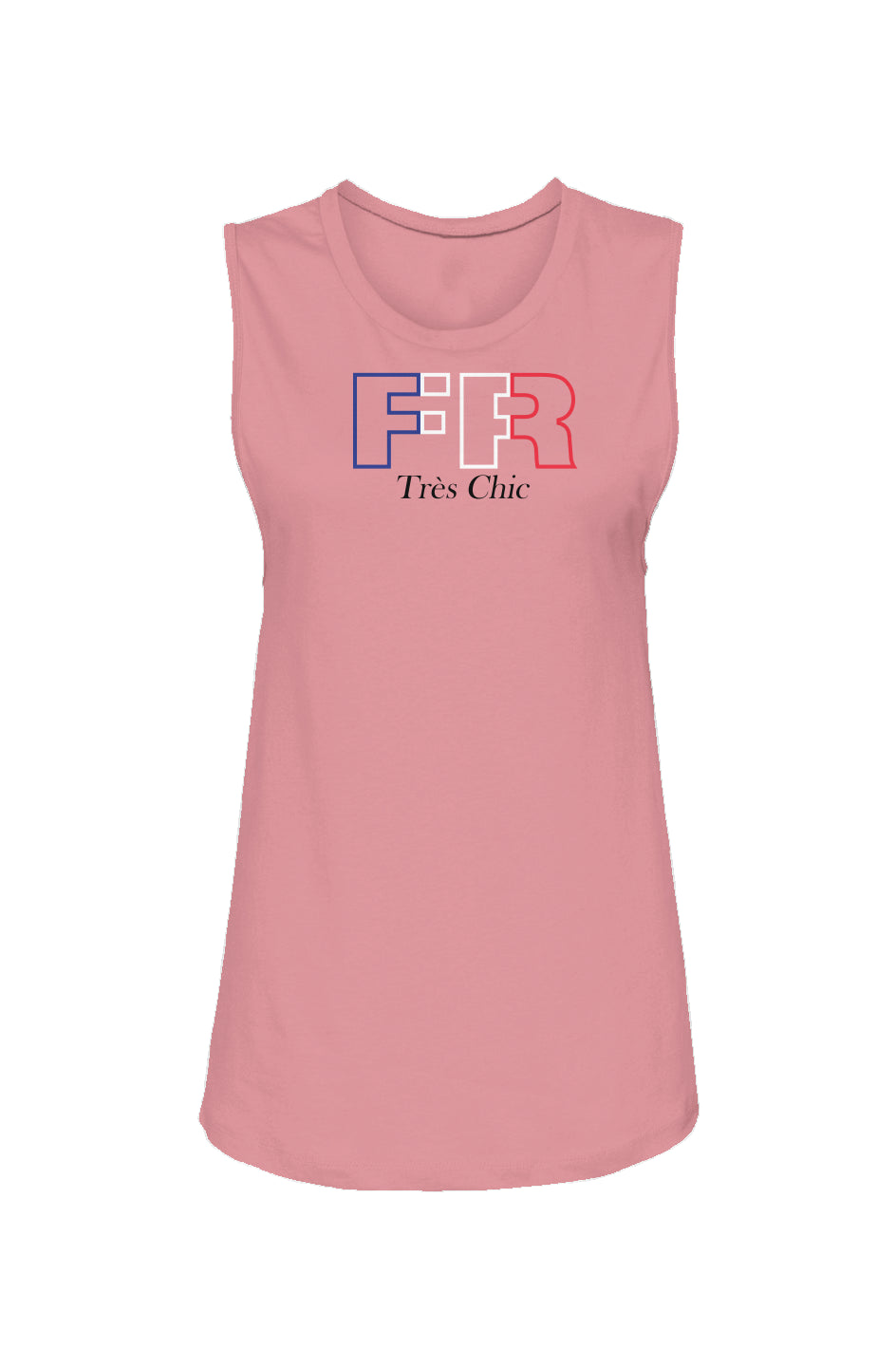 Très Chic France Womens Muscle Tank