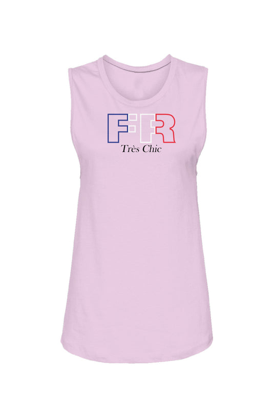 Très Chic France Womens Muscle Tank
