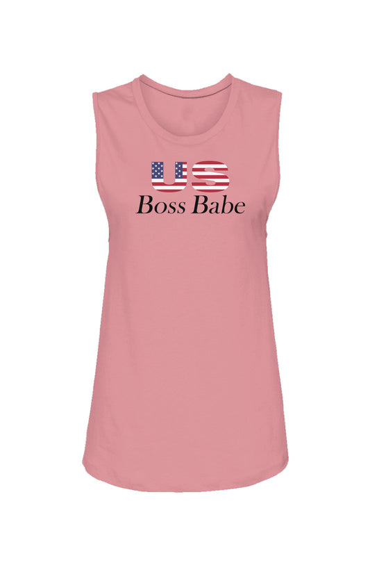 Boss Babe US Womens Muscle Tank