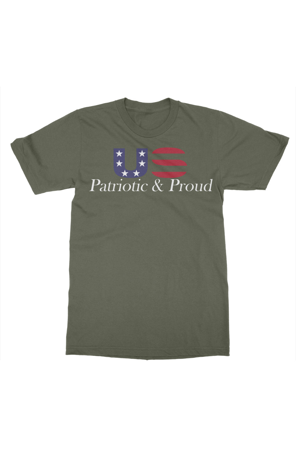 US Patriotic & Proud Mens T Shirt