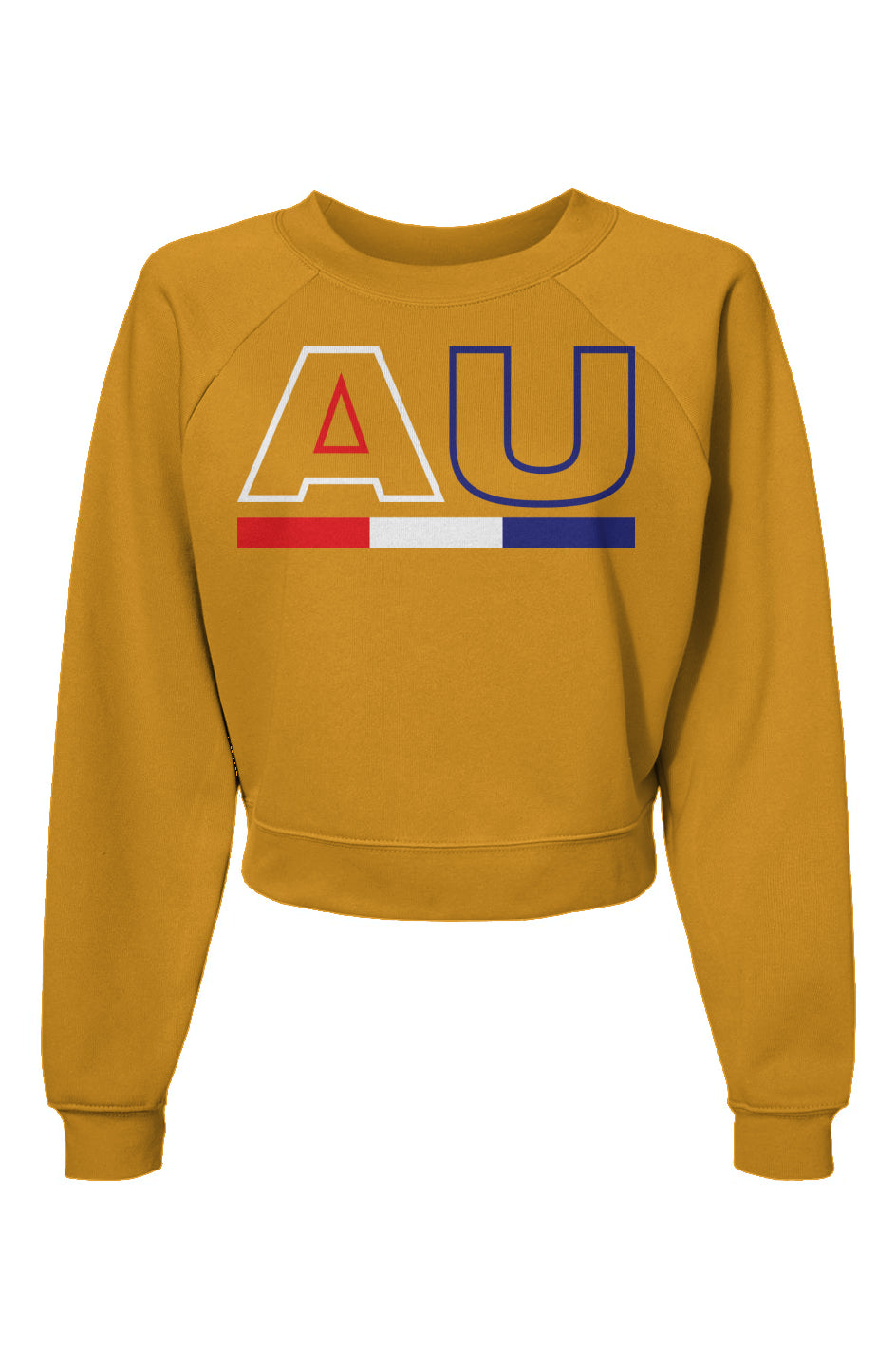 Womens Australia AU Outline Raglan Pullover Fleece Sweatshirt