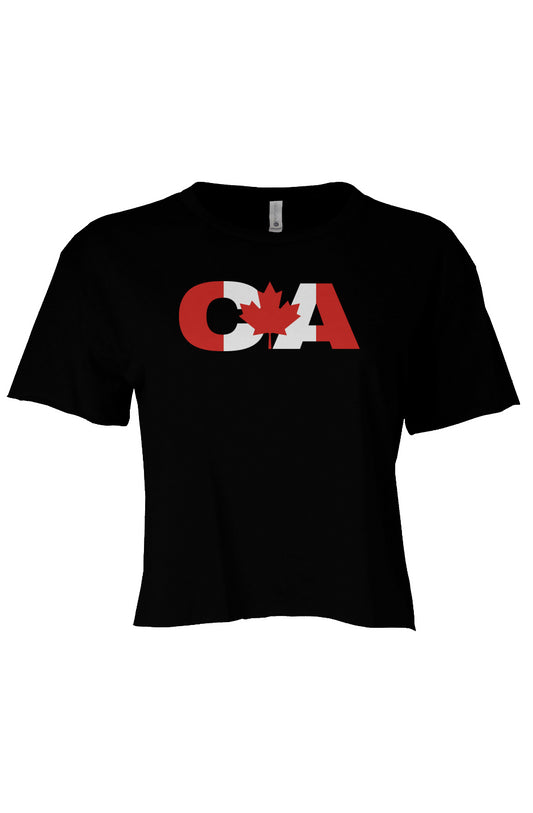 Canada CA Festival Womens Cali Crop