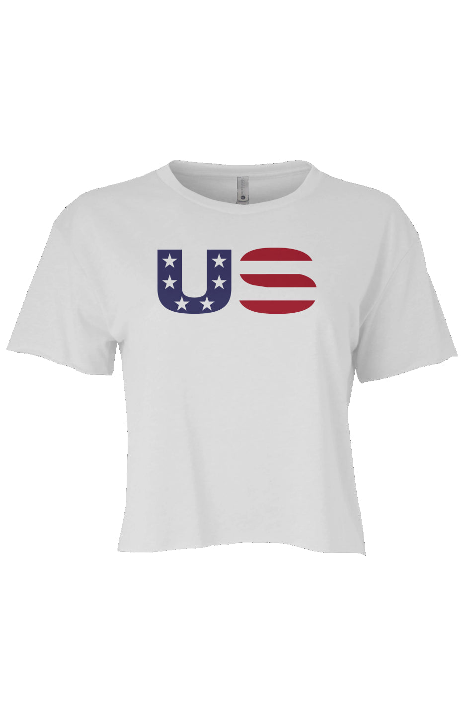 America Star & Stripes US Festival Womens Cali Crop