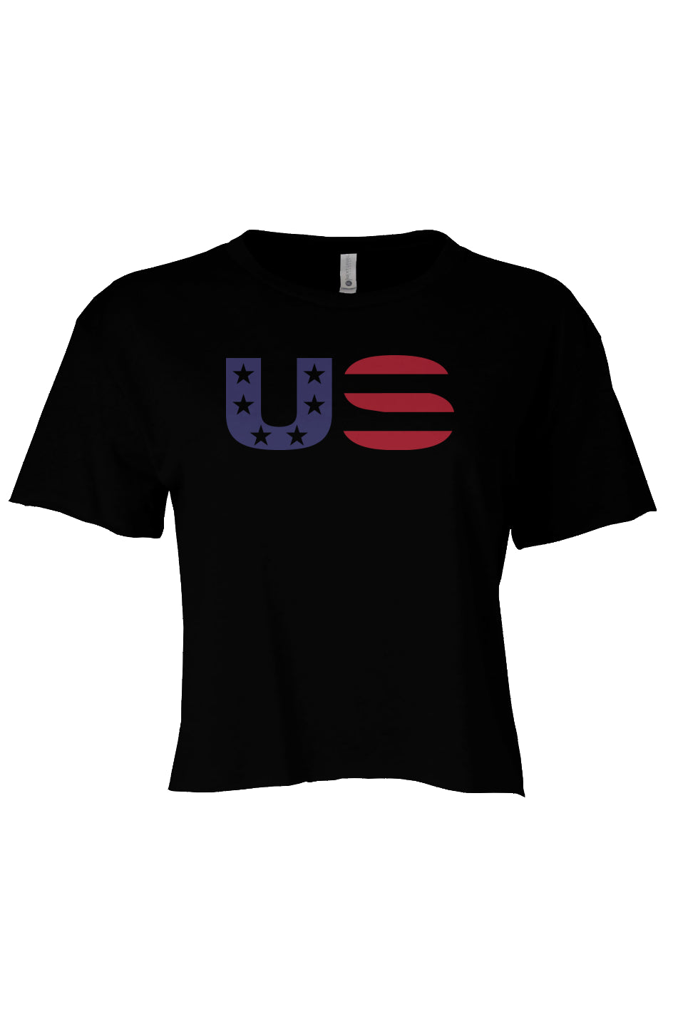 America Star & Stripes US Festival Womens Cali Crop