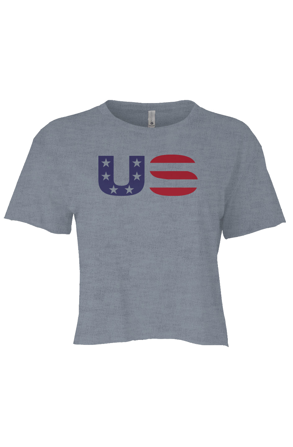 America Star & Stripes US Festival Women's Crop