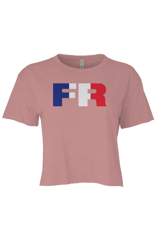France FR Festival Womens Cali Crop