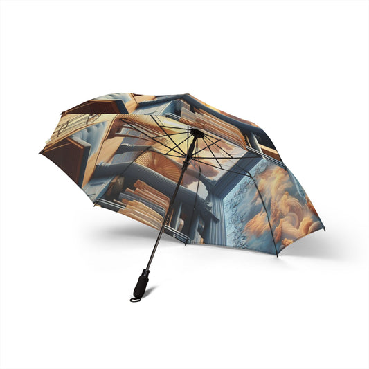 Sunset Dreams Semi-Automatic Umbrella | Foldable Outdoor Gear & Rain Protection