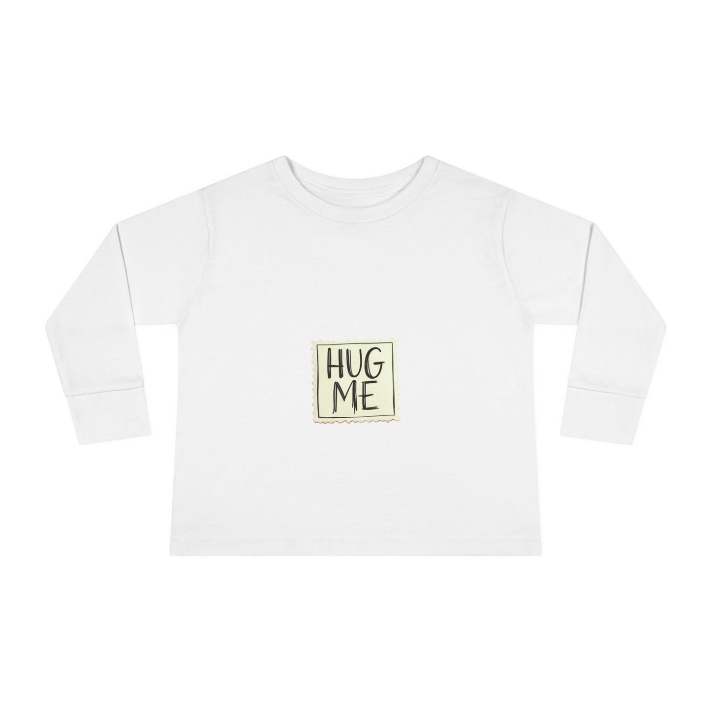 Toddler Long Sleeve Tee - "Hug Me" Design