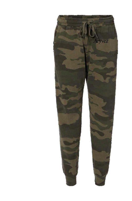 Womens Camo Wash Sweatpants