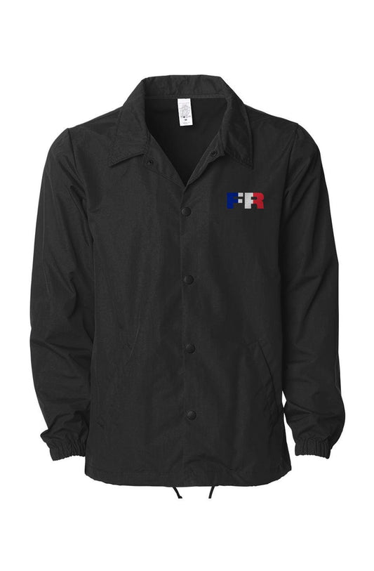 France Black On Black Coaches Jacket