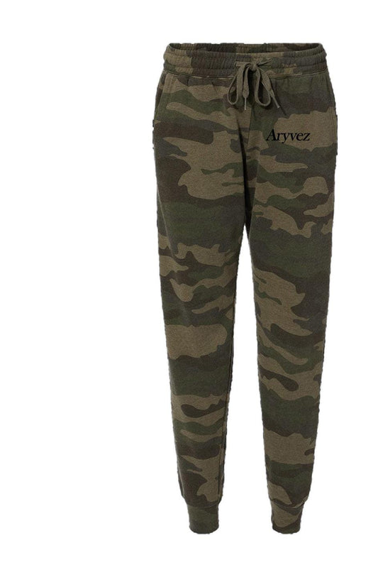 Linda Womens Camo Wash Sweatpants