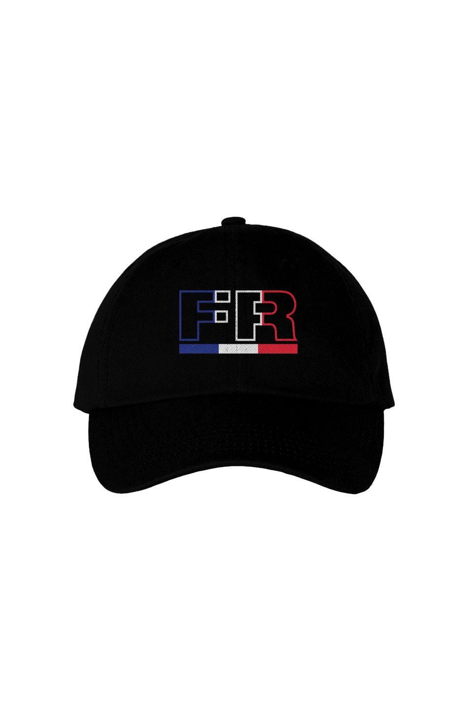 France Outline Dad Hat