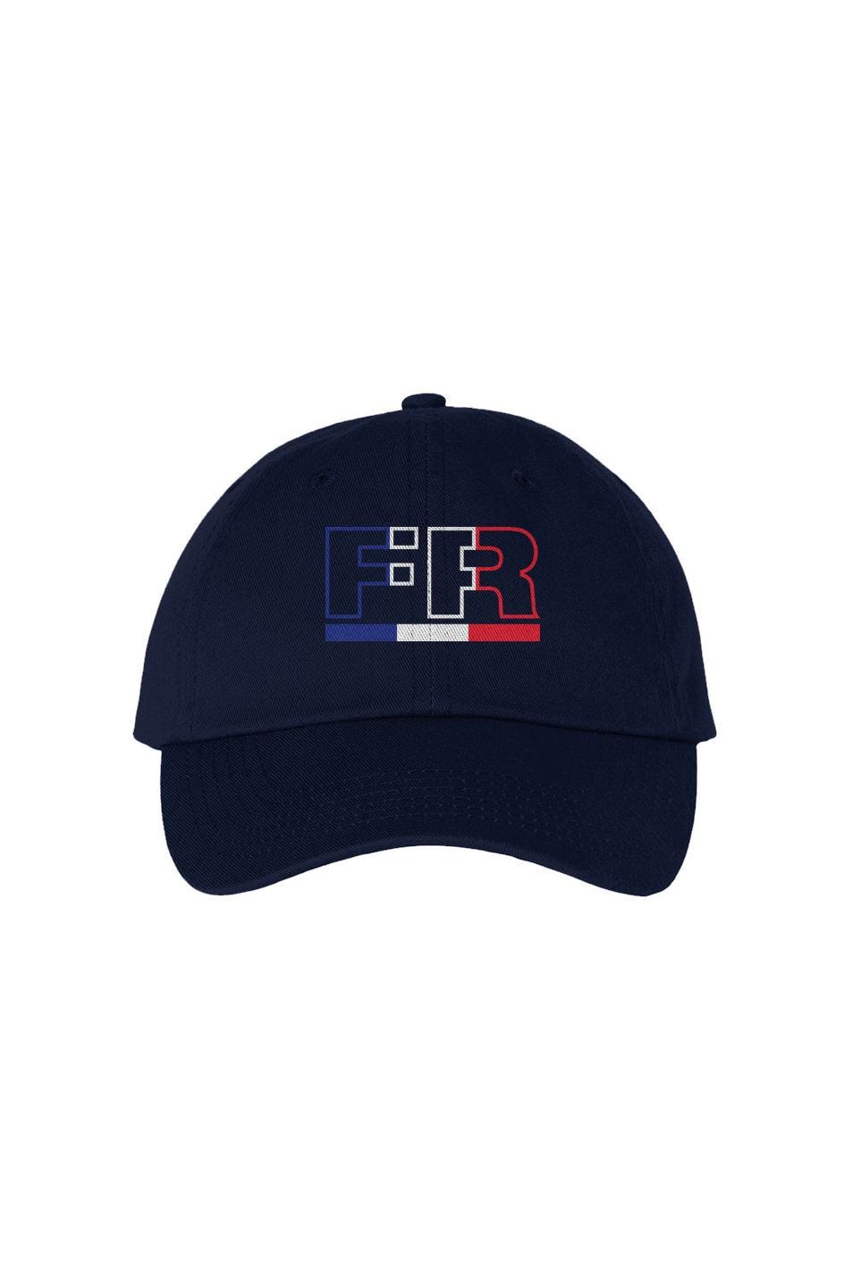 France Outline Dad Hat