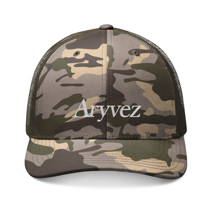 Custom Embroidered Camouflage Trucker Hat - Perfect for Outdoor Adventures
