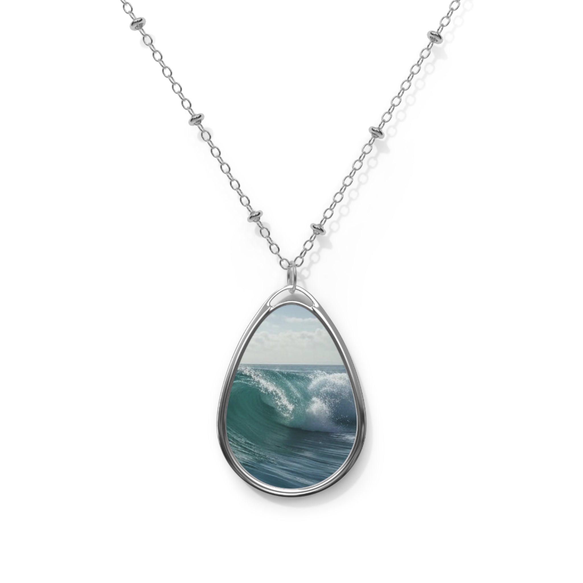 Llife（ライフ）の「Llife STREAMLINE OVAL PENDANT（ネックレス