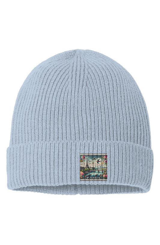 Sustainable Fine Rib Knit Beanie