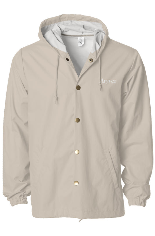 Andies Water-Resistant Hooded Windbreaker