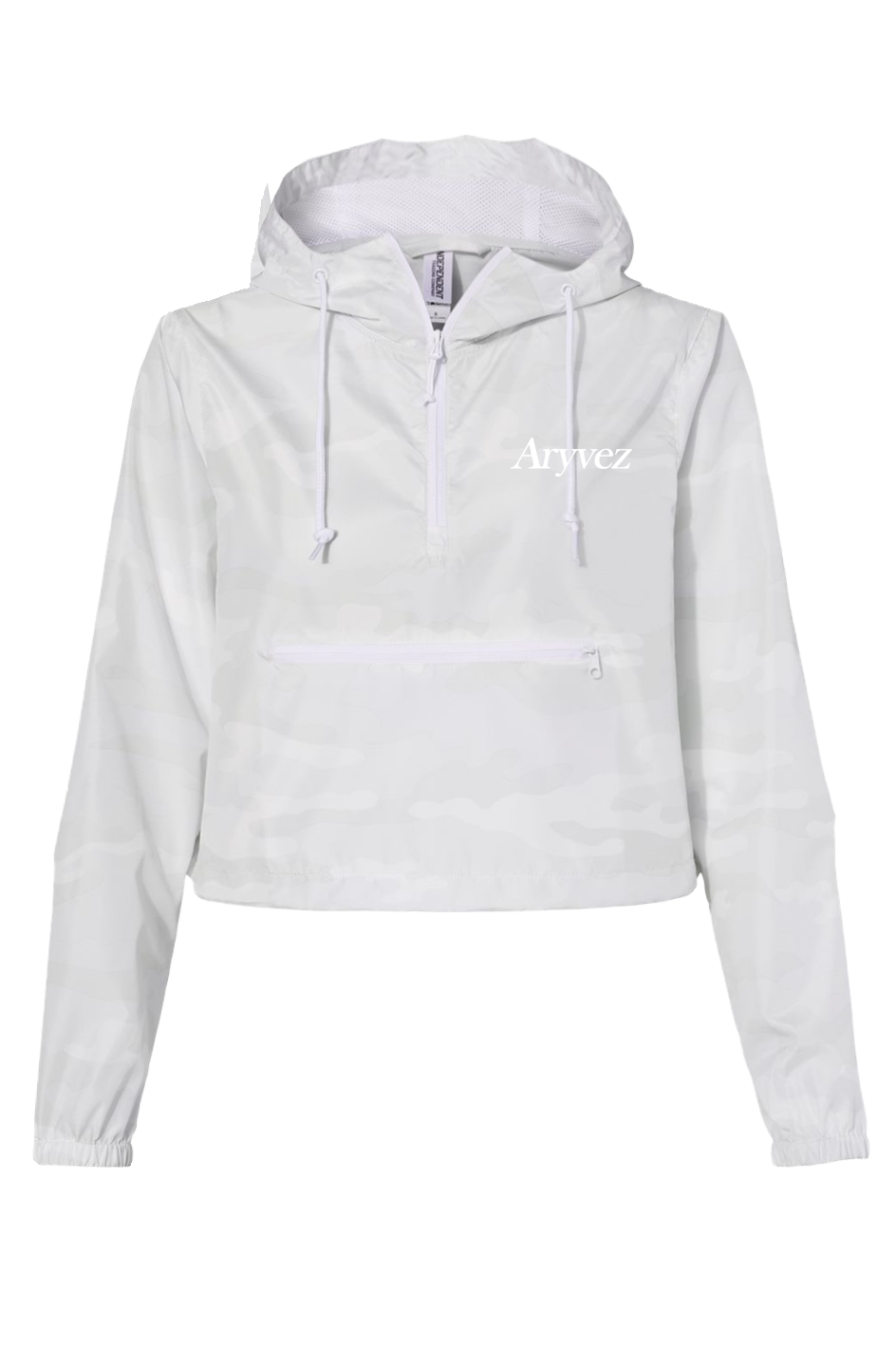 Lightweight Pullover Crop Windbreaker