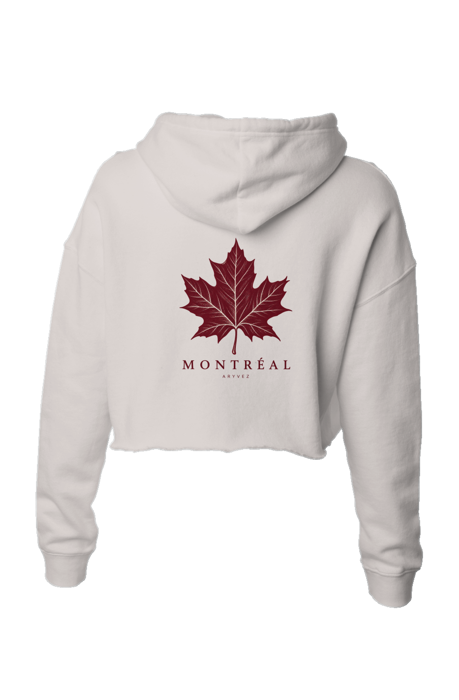 Maroon Maple Leaf Montr al Logo